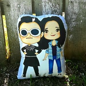 Schitt's Creek David and Stevie Pillow Pal. New.